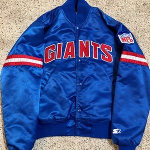 New York Giants Vintage Starter Jacket Medium